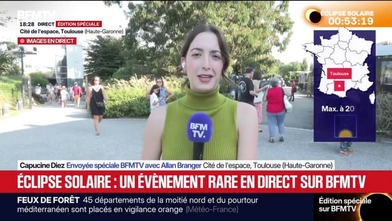 Éclipse solaire: près de 5.000 personnes attendues à la Cité de l'espace à Toulouse