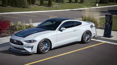 Ford a dévoilé cette semaine la Mustang Lithium, un prototype de Mustang électrique.