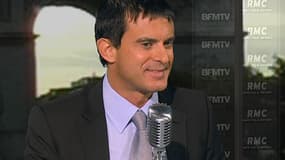 Manuel Valls, député-maire PS d’Evry (Essonne), invité sur RMC et BFMTV ce vendredi