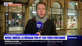 Nord-Pas-de-Calais: le réseau TER et TGV très perturbé en raison de la grève contre la réforme des retraites