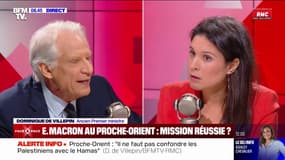 Dominique de Villepin: "La solution à deux États est sortie du logiciel politique et diplomatique israélien"