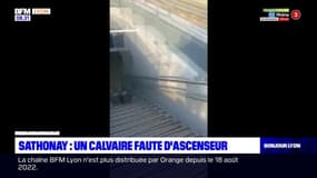Gare de Sathonay: une femme en fauteuil roulant raconte son calvaire faute d'ascenseur