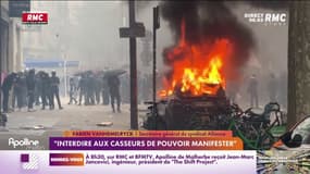 "Interdire aux casseurs de pouvoir manifester" 