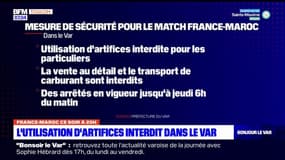 Var: les feux d'artifice interdits pour le match France-Maroc