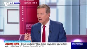 Nicolas Dupont-Aignan ne se fera "sûrement pas" vacciner
