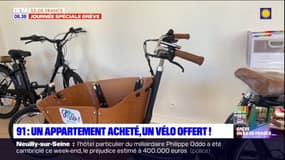 Essonne: un appartement acheté, un vélo offert