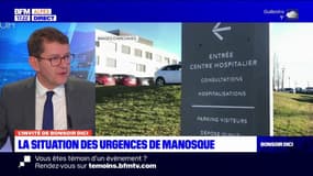 Manosque: Marc Chappuis, préfet des Alpes-de-Haute-Provence, revient sur la situation de l'hôpital et souhaite trouver "des solutions"