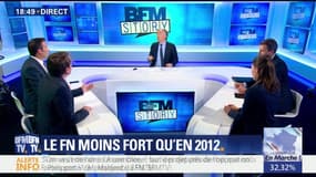 Législatives 2017: le FN moins fort qu'en 2012
