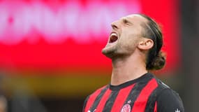 Adrien Rabiot avec l'AC Milan, le 23 septembre 2025