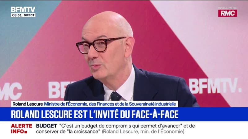 "On entre en 2026 enfin avec un budget qui tourne", se réjouit le ministre de l'Économie Roland Lescure