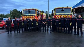 Une trentaine de pompiers de l'Alsace sont partis ce mardi matin en direction du Var.