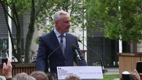 "Comme dirait Michel Sardou, je vous aime mais je pars": Bruno Le Maire fait ses adieux à Bercy