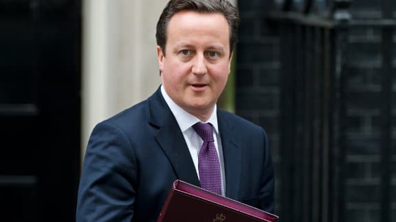 David Cameron, ici en janvier 2013, est le Premier ministre britannique.