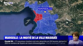 À Marseille, le port du masque est obligatoire dans la moitié de la ville