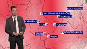 Météo Rhône: un mercredi particulièrement chaud avec du soleil, jusqu'à 29°C à Lyon