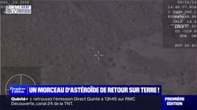 La Nasa récupère le plus gros échantillon d'astéroïde jamais collecté dans l'espace