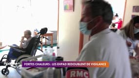 Fortes chaleurs: les EHPAD redoublent de vigilance