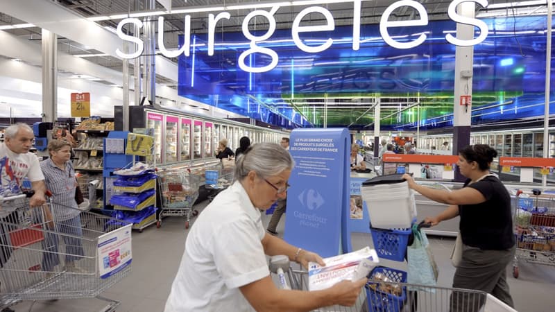 Les Français snobent les rayon surgelé