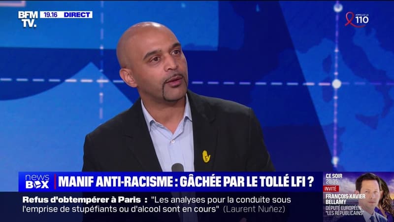 Affiche LFI caricaturant Cyril Hanouna: Dominique Sopo, président de SOS Racisme, juge 