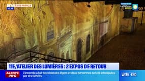 Paris: deux expositions font leur retour à l’Atelier des Lumières