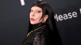 La chanteuse Lady Gaga à la cérémonie des Grammy le 2 février 2025.