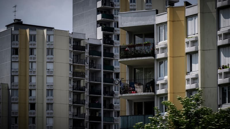 Une banlieue à Bobigny, en Seine-Saint-Denis (PHOTO D'ILLUSTRATION)