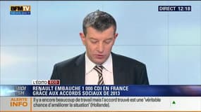 L'Édito éco de Nicolas Doze: Renault annonce l'embauche de 1000 CDI en 2015 - 12/02