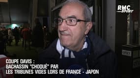 Coupe Davis : Gachassin "choqué" par les tribunes vides lors de France - Japon