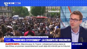 Interdiction de la marche pour Adama Traoré: "Ces marches se sont toujours déroulées dans le calme" réagit Antoine Léaument