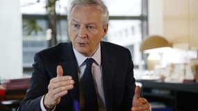 Le ministre de l'Economie Bruno Le Maire,  lors d'un entretien avec la presse à Paris, le 3 février 2023