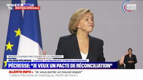Valérie Pécresse: "Je veux un pacte de réconciliation nationale"