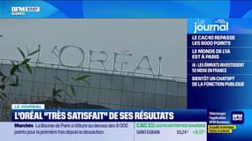 L'Oréal "très satisfait" de ses résultats