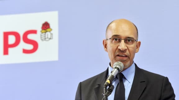 Le Premier secrétaire du PS, Harlem Désir