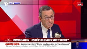 Bruno Retailleau: "Il y aura une énorme majorité de nos députés LR à l'Assemblée nationale qui voterait ce texte, si c'est la version du Sénat qui est acceptée"