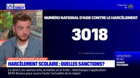 Harcèlement scolaire: Pablo Roldan-Sanchez suggère des "médiations" pour que le harceleur "prenne conscience du mal qu'il a fait"