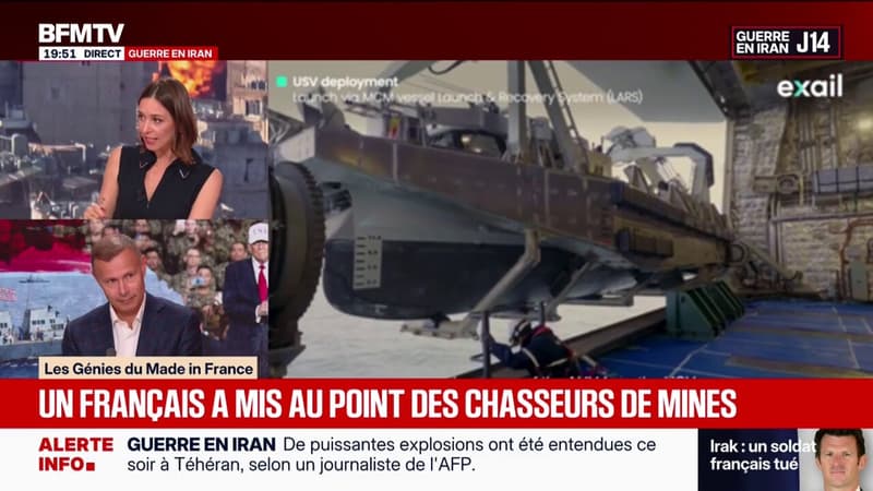 LES GÉNIES DU MADE IN FRANCE - Un Français a mis au point des chasseurs de mines