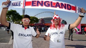 Des supporters anglais lors du Mondial 2022 au Qatar