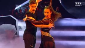 Loïc Nottet et Denitsa Ikonomova sur "Thriller" dans Danse Avec Les Stars