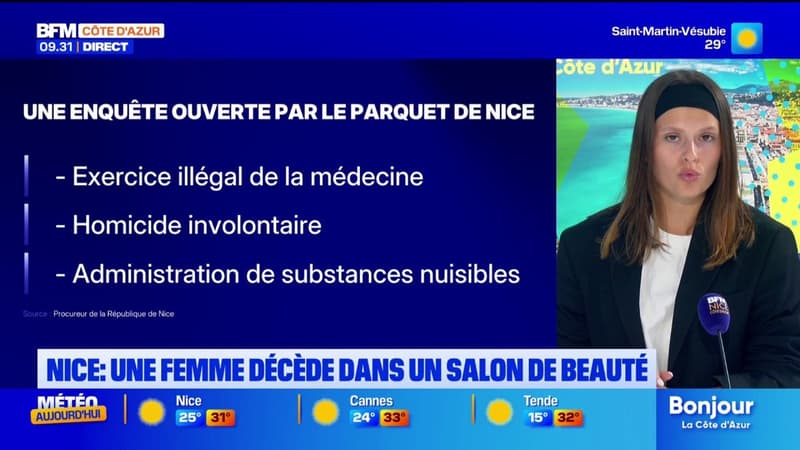 À Nice, une jeune femme de 25 ans décède dans un salon de beauté : une enquête a été ouverte