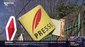 Le nouveau logo des marchands de presse divise