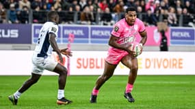 Noah Nene lors de Stade Français-Montpellier, le 25 octobre 2025.