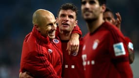 Thomas Müller et Arjen Robben