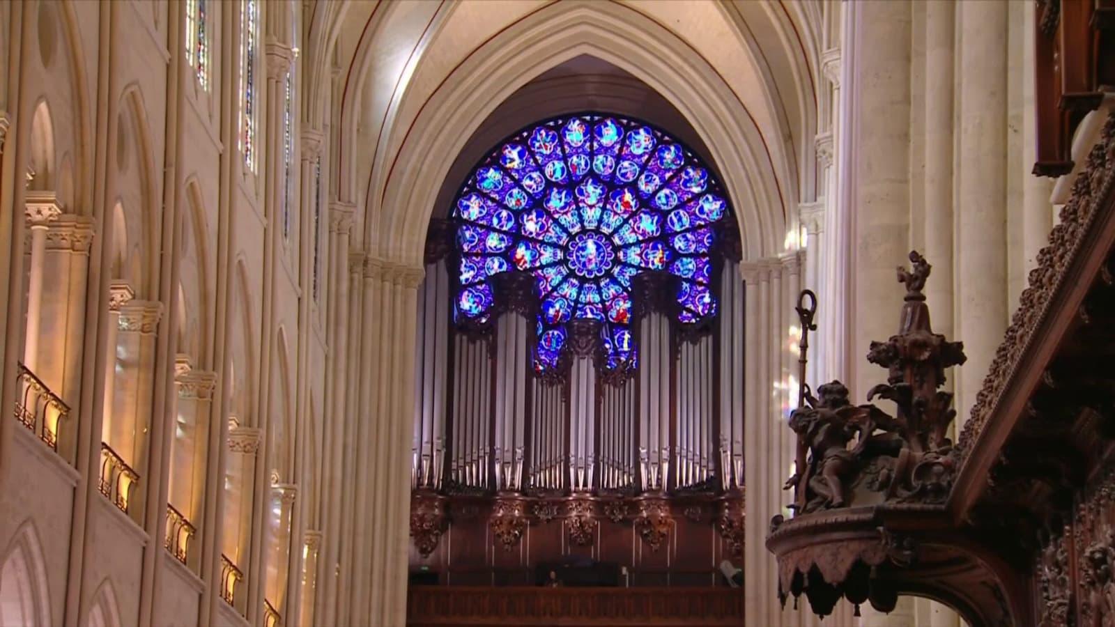 L'orgue de Notre-Dame de Paris, le vendredi 29 novembre 2024 L'orgue de Notre-Dame de Paris, le vendredi 29 novembre 2024