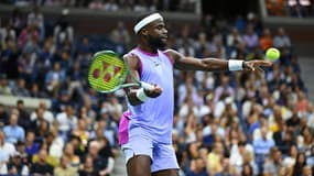 France Tiafoe en demi-finale de l'US Open, le 6 septembre 2024