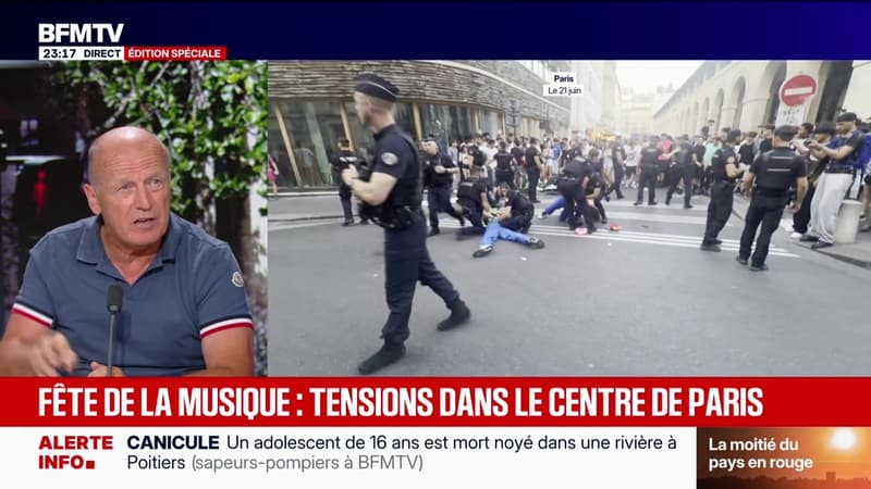 Fête de la musique : tensions dans le centre de Paris - 21/06