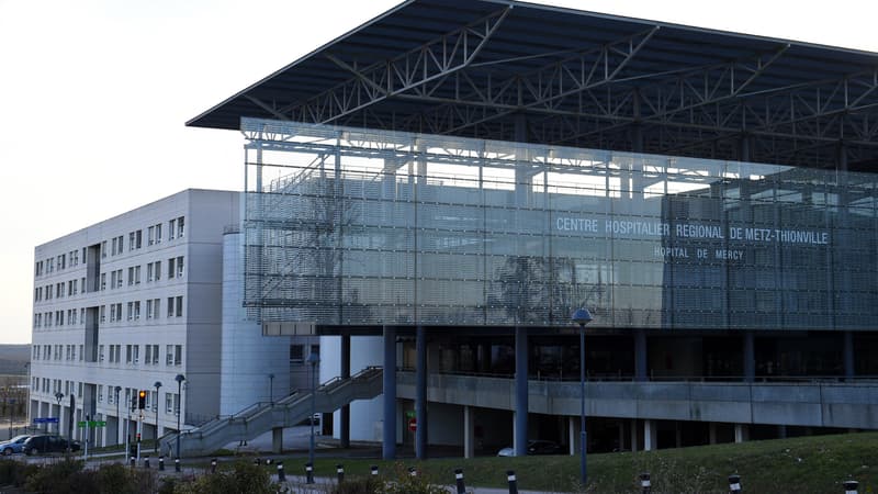 Le CHR Metz-Thionville, hôpital de Mercy, en 2021.