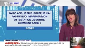 J'ai 80 ans, je ne peux pas imprimer l'attestation de sortie, comment faire ? BFMTV répond à vos questions