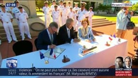 Sous-marins: la France signe avec l'Australie le "contrat du siècle"