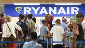 en août, Ryanair a déjà dû annuler 400 vols en Europe.