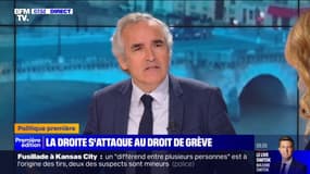 ÉDITO - Quand la droite s'attaque au droit de grève